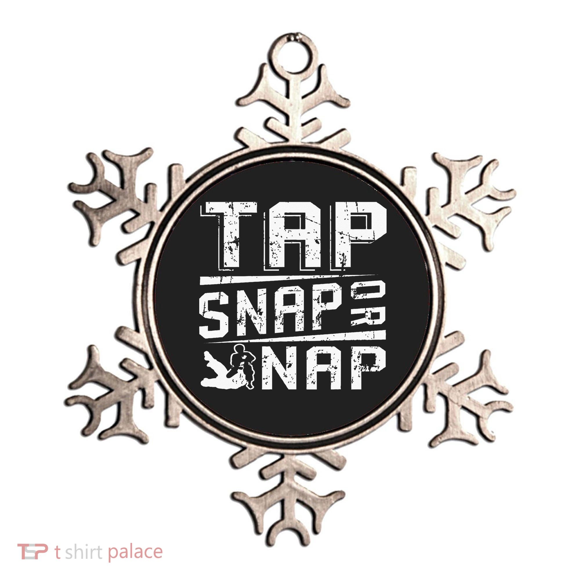 Tap Snap Or Nap Jiu Jitsu Brazilian Bjj Ornament
