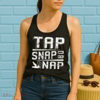 Tap Snap Or Nap Jiu Jitsu Brazilian Bjj Women's Tank Top thumb 2