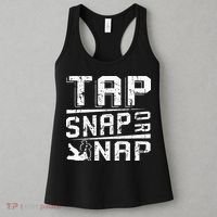 Tap Snap Or Nap Jiu Jitsu Brazilian Bjj Women's Tank Top thumb 3