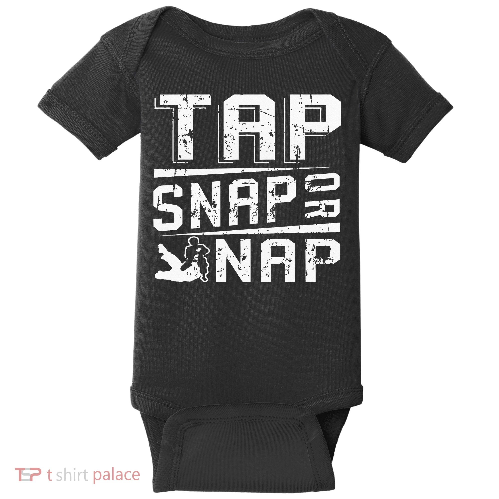 Tap Snap Or Nap Jiu Jitsu Brazilian Bjj Baby Bodysuit