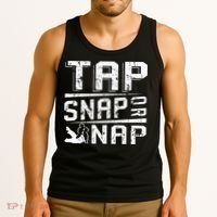 Tap Snap Or Nap Jiu Jitsu Brazilian Bjj Tank Top thumb 3