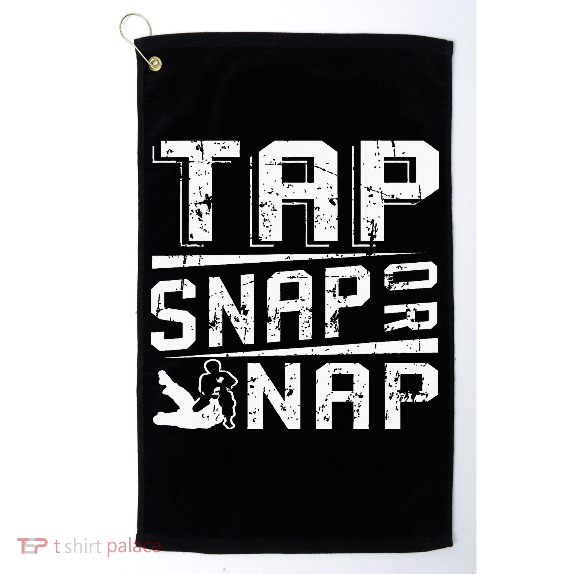 Tap Snap Or Nap Jiu Jitsu Brazilian Bjj Golf Towel