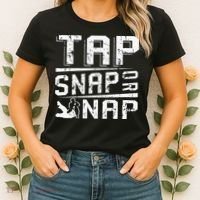 Tap Snap Or Nap Jiu Jitsu Brazilian Bjj Women's T-Shirt thumb 2