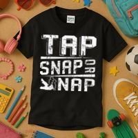 Tap Snap Or Nap Jiu Jitsu Brazilian Bjj Kids T-Shirt thumb 3