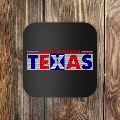 The State Of Texas Logo Coaster