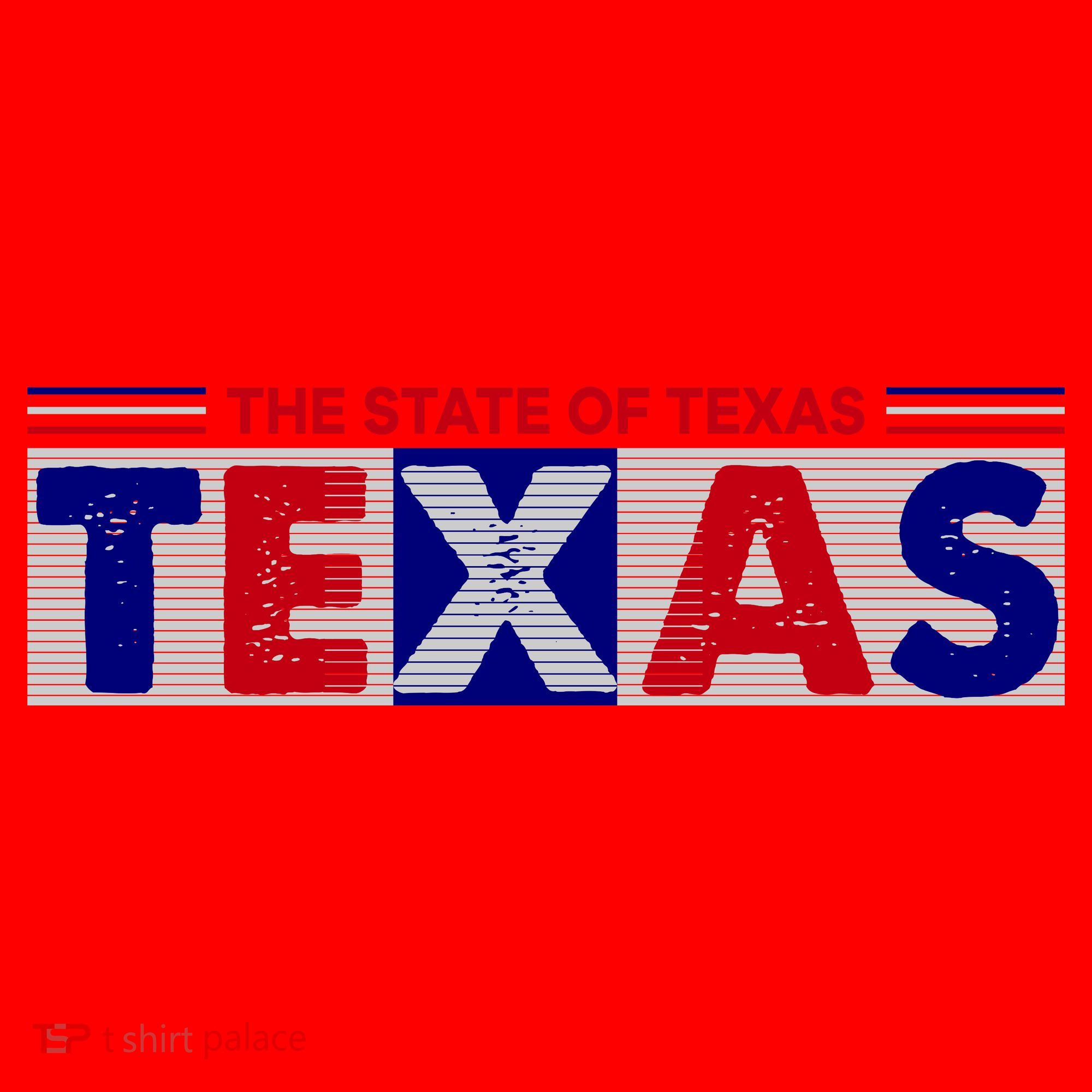 The State Of Texas Logo Santa Hat