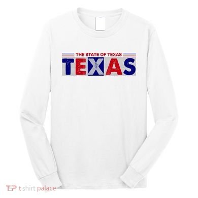 The State Of Texas Logo Long Sleeve Shirt