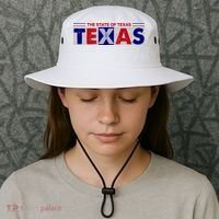 The State Of Texas Logo Bucket Hat thumb 3