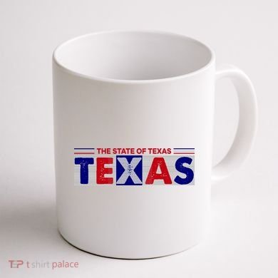 The State Of Texas Logo Coffee Mug back