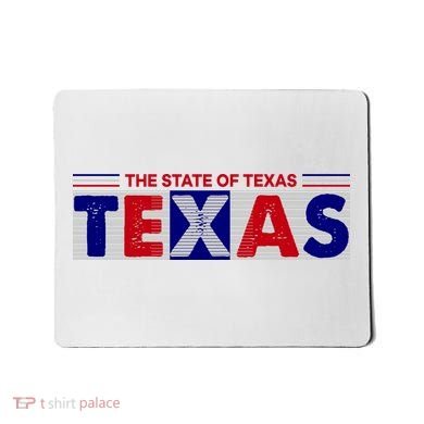 The State Of Texas Logo Mousepad