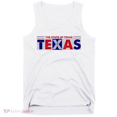 The State Of Texas Logo Tank Top