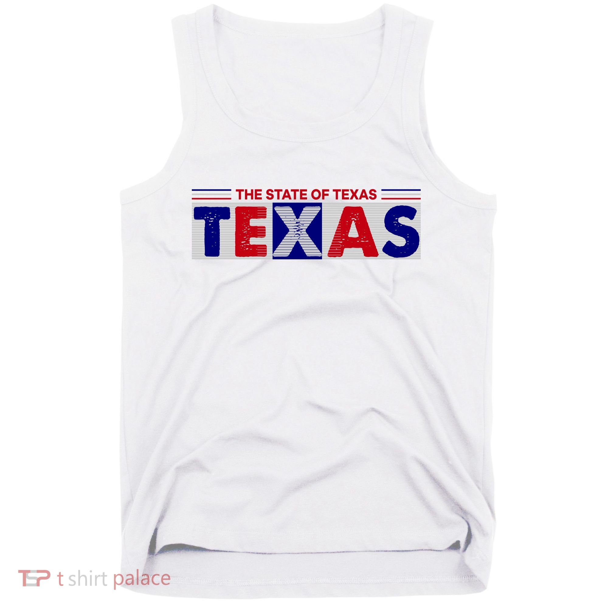 The State Of Texas Logo Tank Top