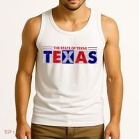 The State Of Texas Logo Tank Top thumb 3