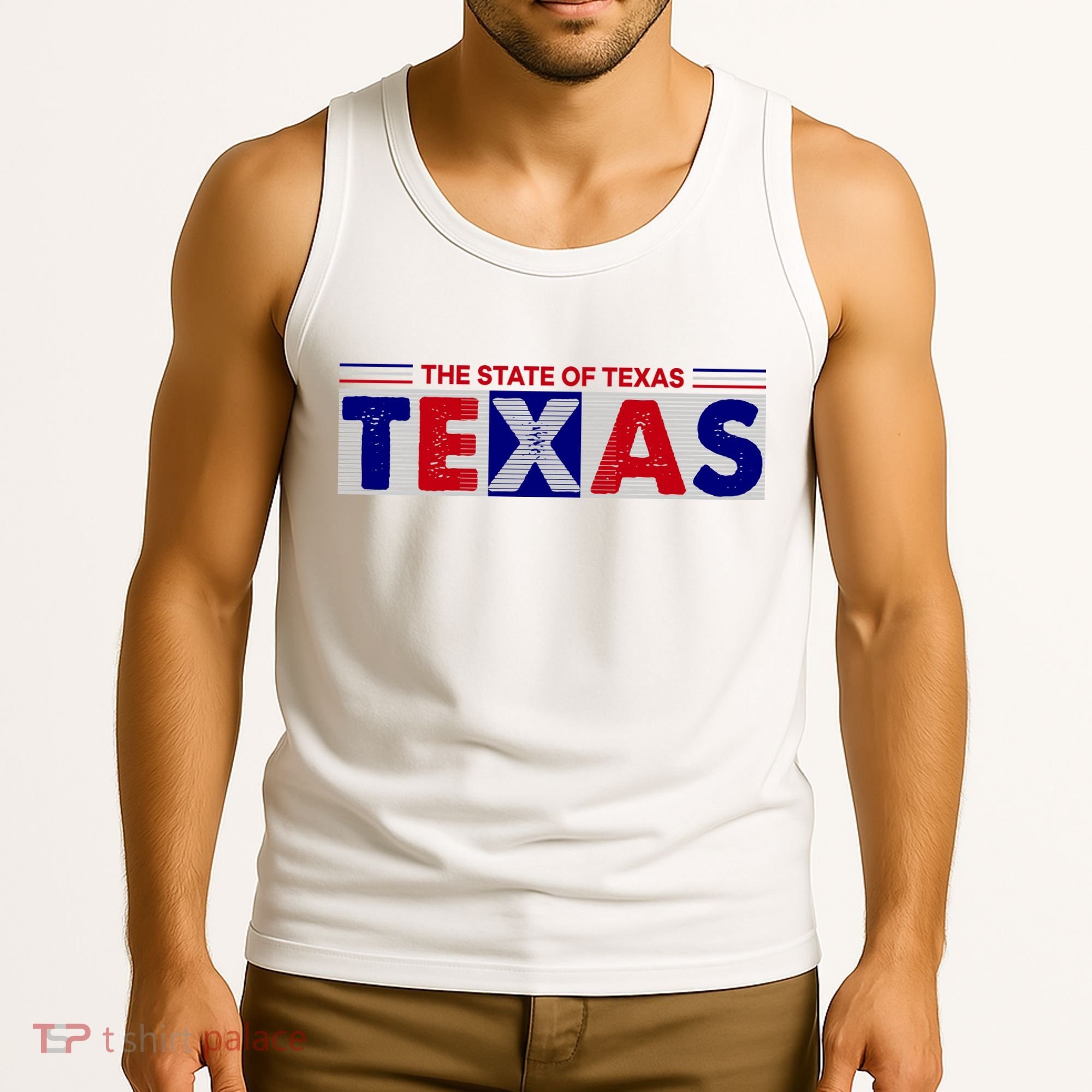 The State Of Texas Logo Tank Top