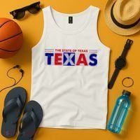 The State Of Texas Logo Tank Top thumb 4
