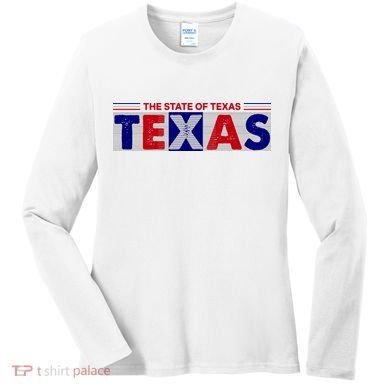 The State Of Texas Logo Women's Long Sleeve Shirt