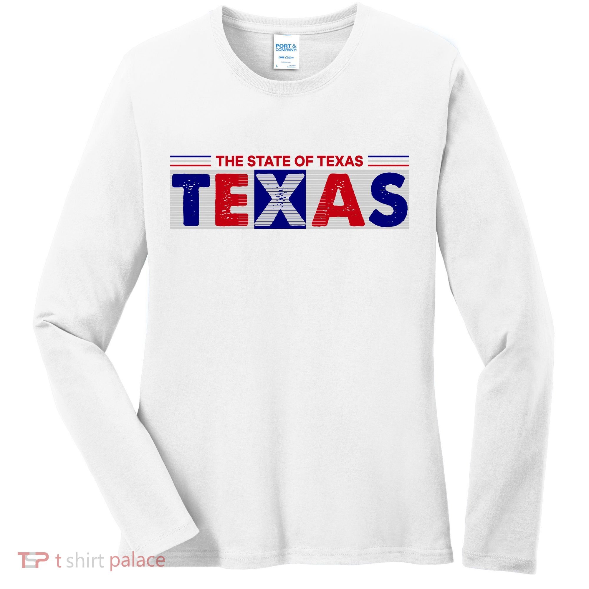 The State Of Texas Logo Women's Long Sleeve Shirt