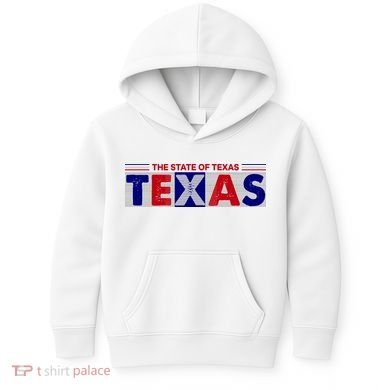 The State Of Texas Logo Kids Hoodie
