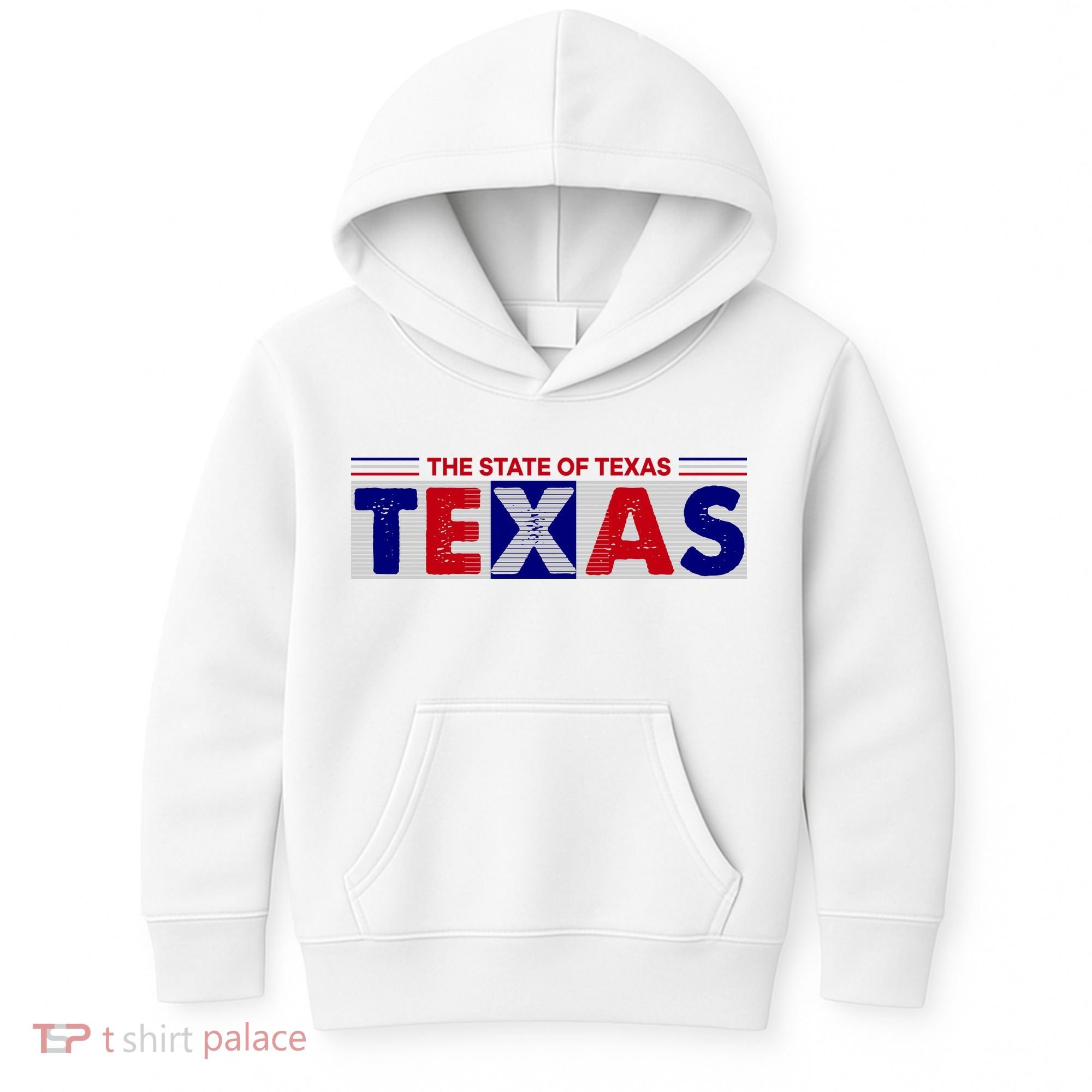 The State Of Texas Logo Kids Hoodie