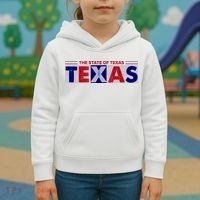 The State Of Texas Logo Kids Hoodie thumb 3