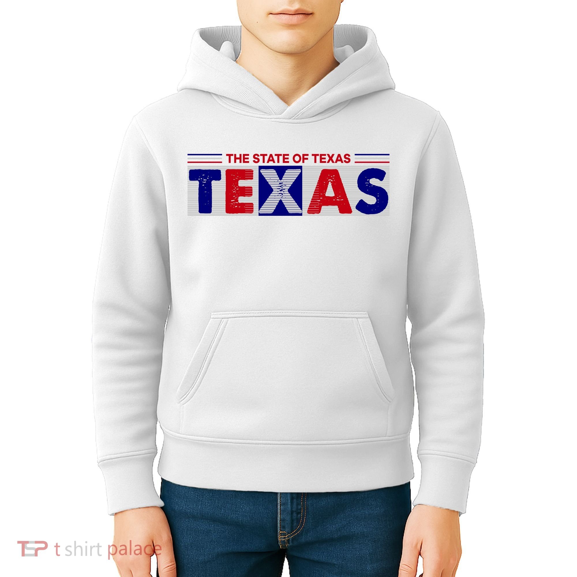The State Of Texas Logo Kids Hoodie