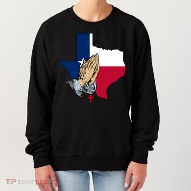 Texas Strong Pray For Uvalde Women's Sweatshirt