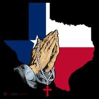 Texas Strong Pray For Uvalde USA-Made Doggie Bandana thumb 2
