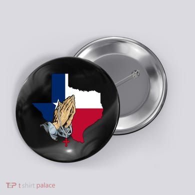 Texas Strong Pray For Uvalde Button
