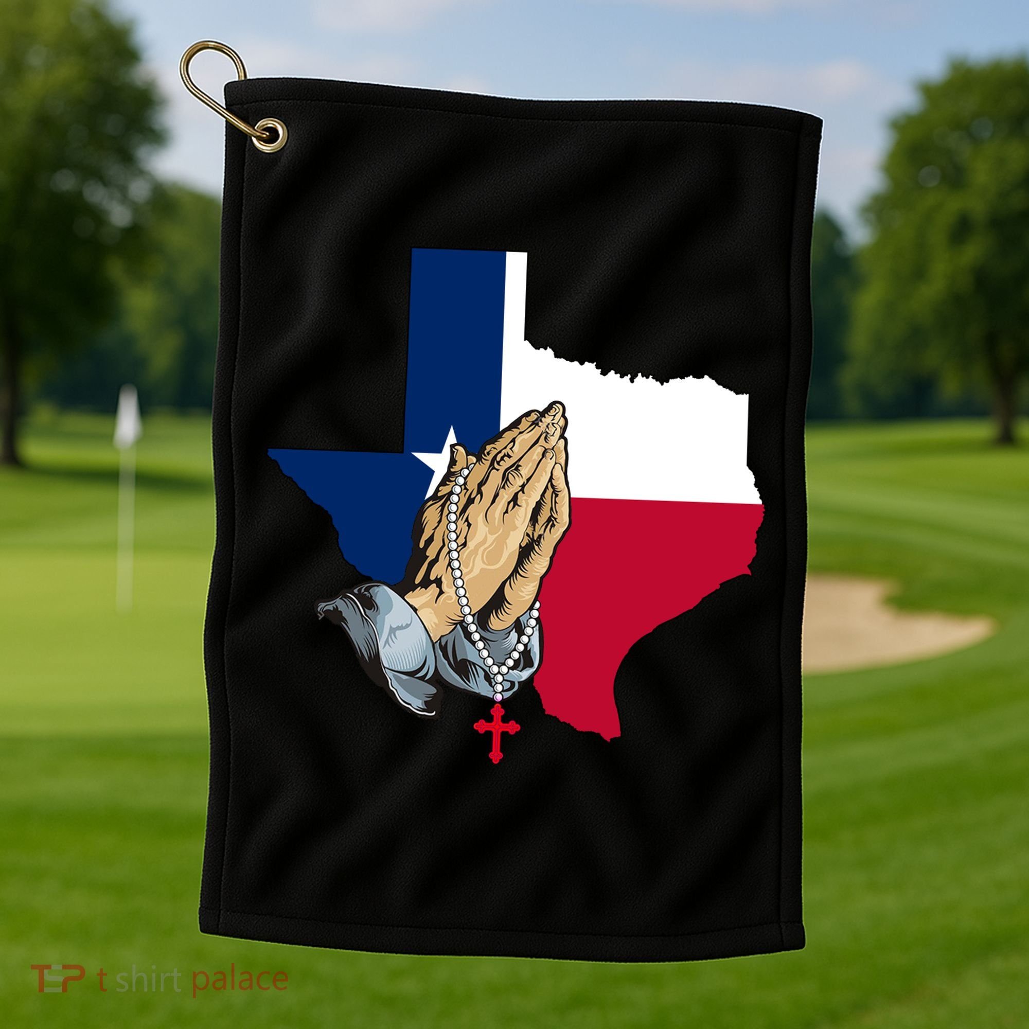Texas Strong Pray For Uvalde Golf Towel