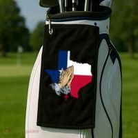 Texas Strong Pray For Uvalde Golf Towel thumb 2