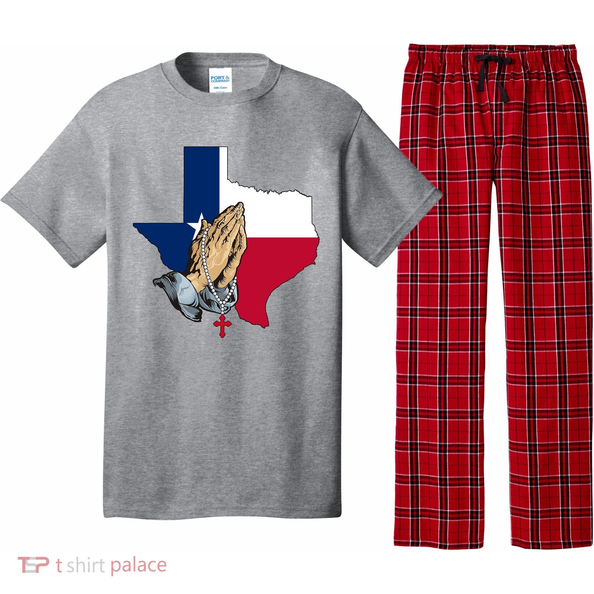 Texas Strong Pray For Uvalde Pajama Set