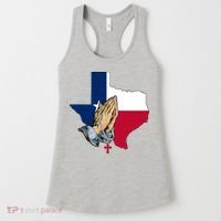 Texas Strong Pray For Uvalde Women's Tank Top thumb 0