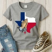 Texas Strong Pray For Uvalde Women's T-Shirt thumb 3