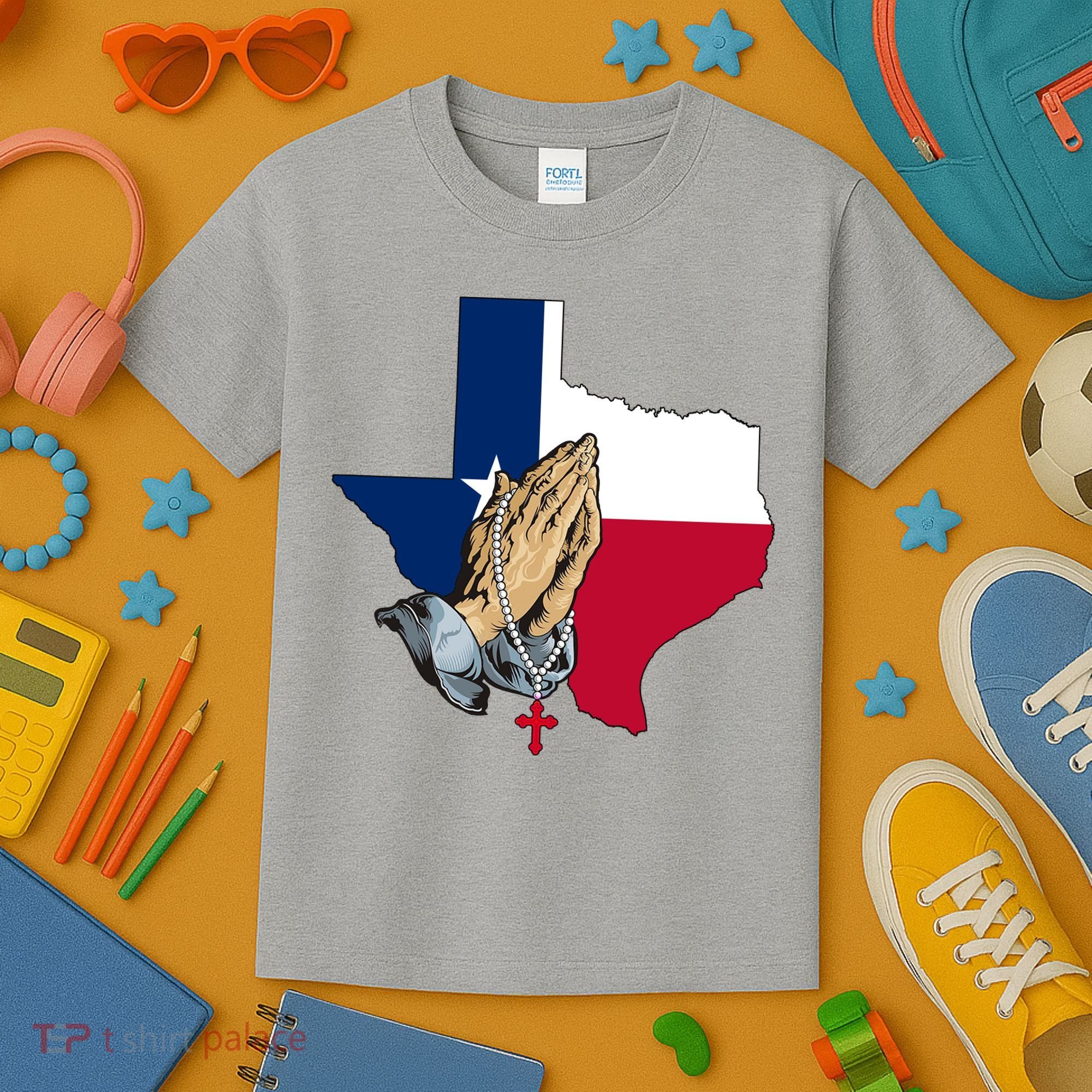 Texas Strong Pray For Uvalde Kids T-Shirt