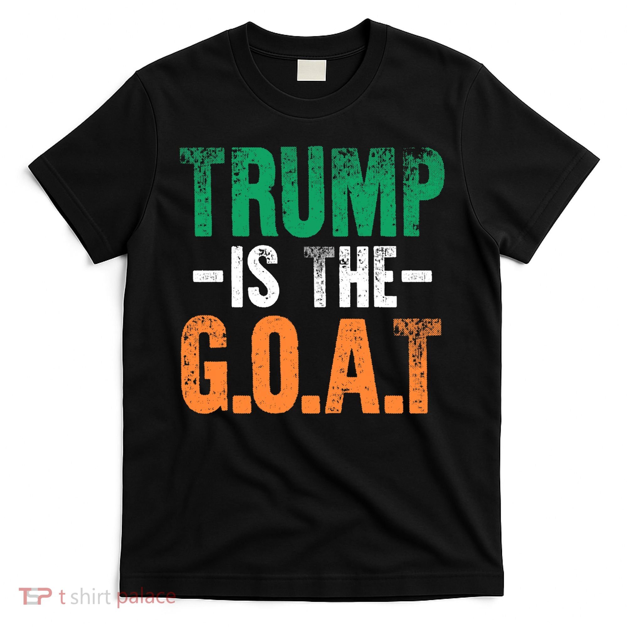 Trump St Patrick's Day Party Gift Donald Trump GOAT T-Shirt