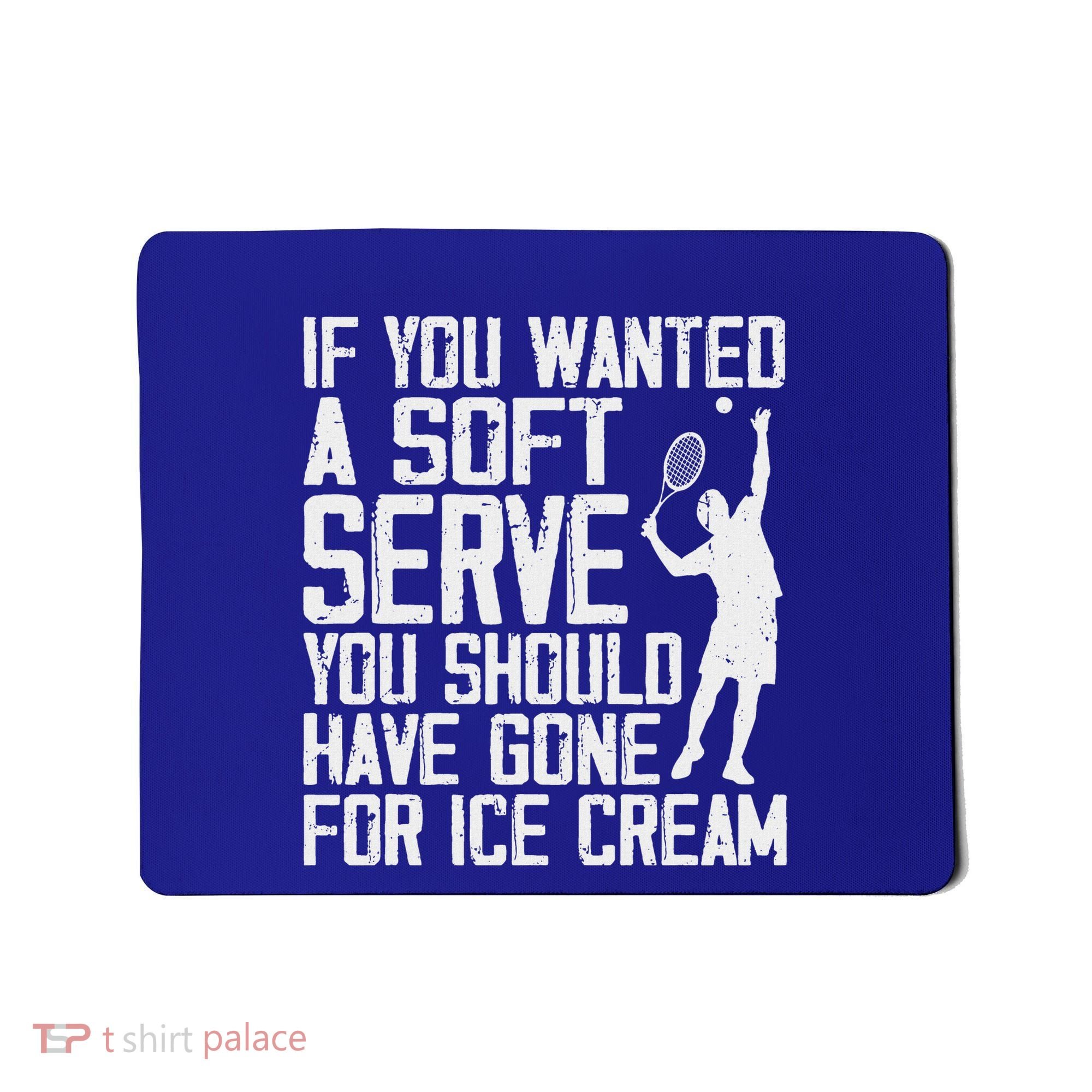 Tennis Sport Player Joke For Tennis Lover Coach Mousepad
