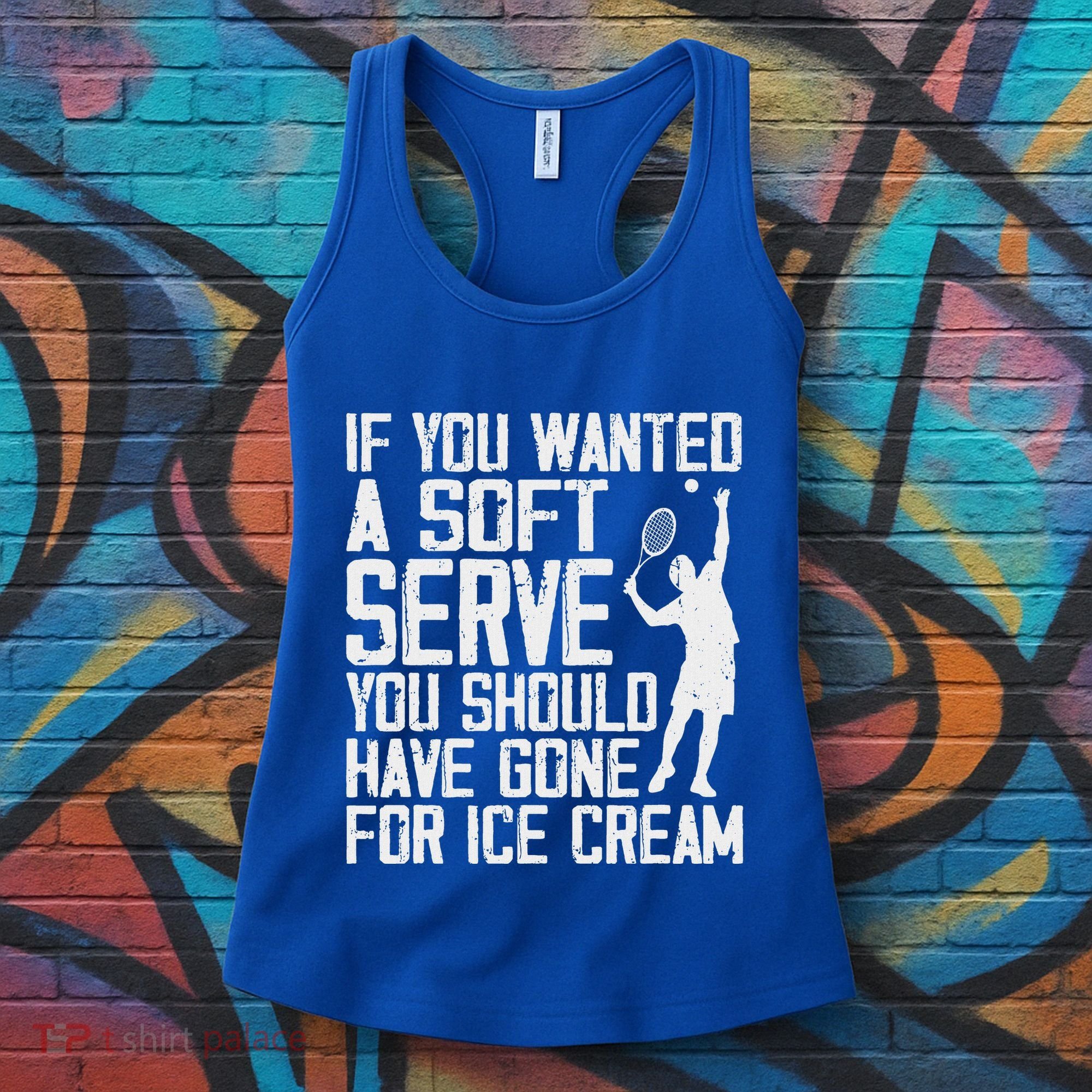 Tennis Sport Player Joke For Tennis Lover Coach Women's Tank Top