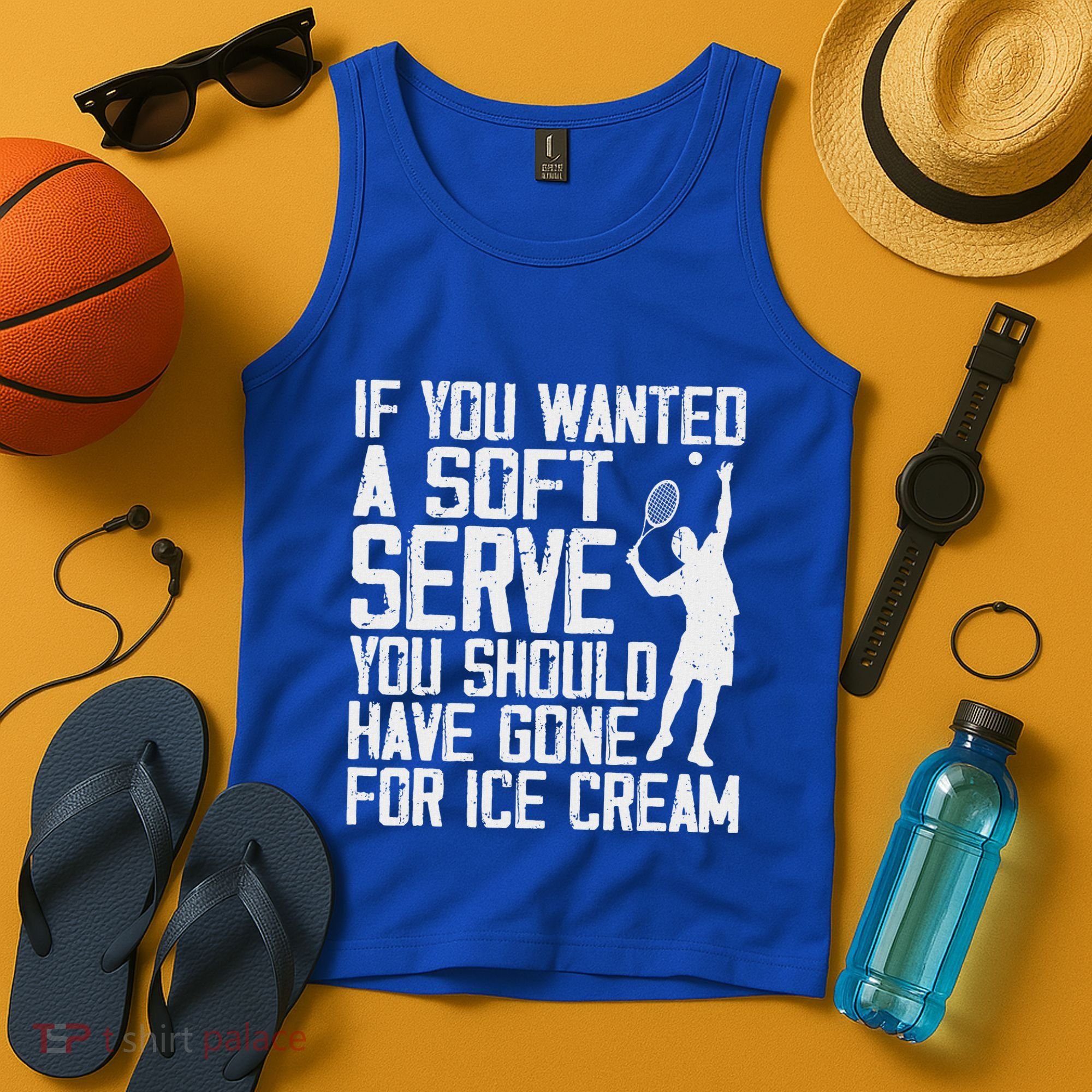 Tennis Sport Player Joke For Tennis Lover Coach Tank Top