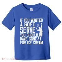 Tennis Sport Player Joke For Tennis Lover Coach Toddler T-Shirt thumb 0