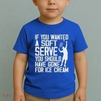 Tennis Sport Player Joke For Tennis Lover Coach Toddler T-Shirt thumb 2