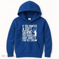 Tennis Sport Player Joke For Tennis Lover Coach Kids Hoodie thumb 0