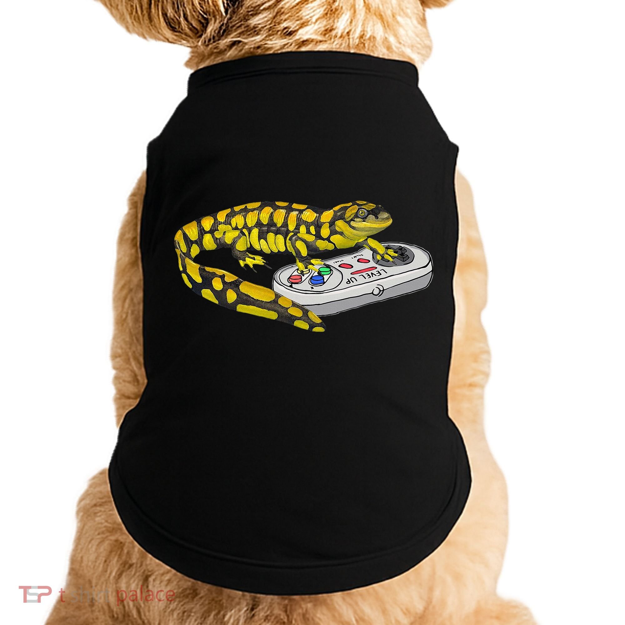 Tiger Salamander Playing Video Game Salamanders Gamers Doggie Tank