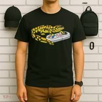 Tiger Salamander Playing Video Game Salamanders Gamers T-Shirt thumb 6