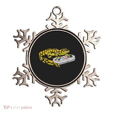 Tiger Salamander Playing Video Game Salamanders Gamers Ornament
