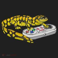 Tiger Salamander Playing Video Game Salamanders Gamers Hat thumb 2