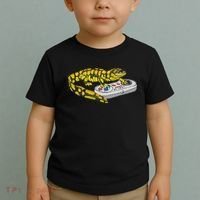 Tiger Salamander Playing Video Game Salamanders Gamers Toddler T-Shirt thumb 2
