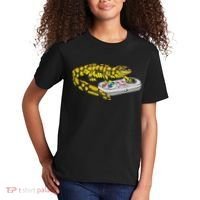 Tiger Salamander Playing Video Game Salamanders Gamers Kids T-Shirt thumb 2