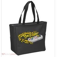Tiger Salamander Playing Video Game Salamanders Gamers Tote Bag thumb 2