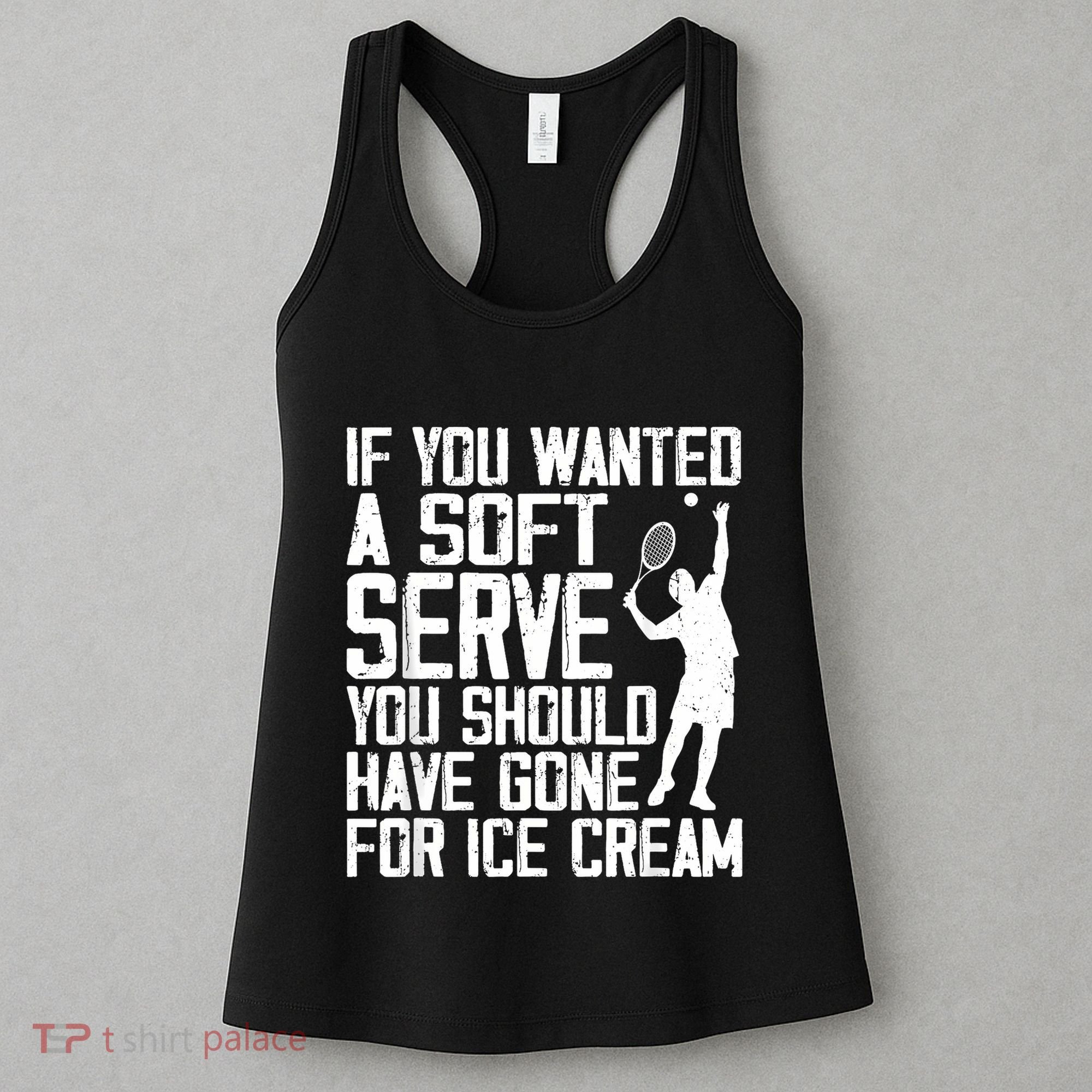 Tennis Sport Player Joke For Tennis Lover Coach Women Women's Tank Top