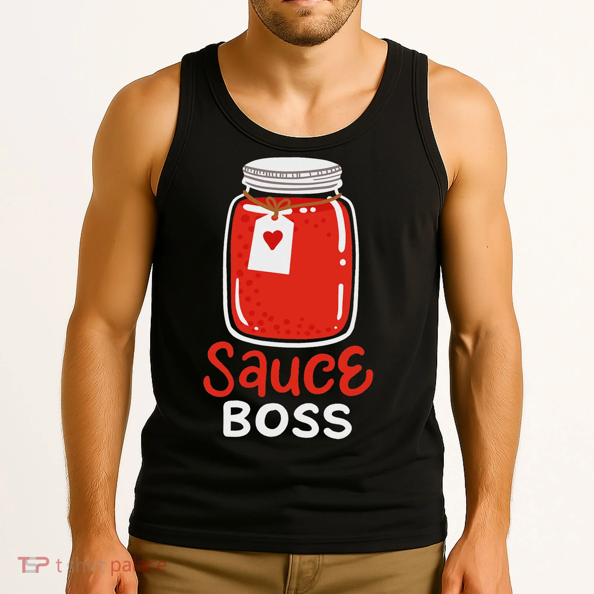 Tomato Sauce Pasta Spaghetti Canning Italian Tank Top